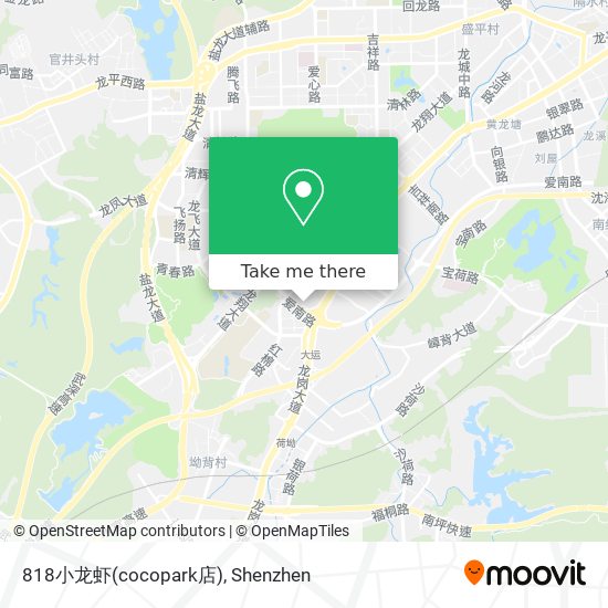 818小龙虾(cocopark店) map