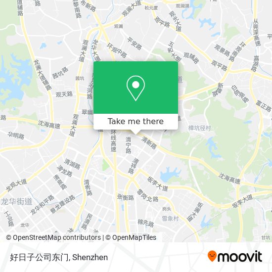 好日子公司东门 map