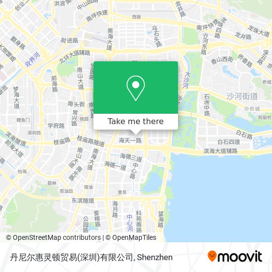 丹尼尔惠灵顿贸易(深圳)有限公司 map