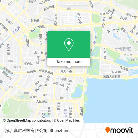 深圳真时科技有限公司 map