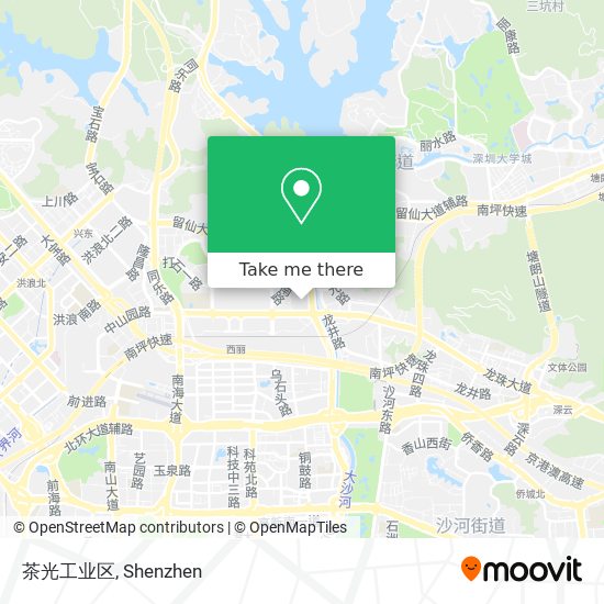 茶光工业区 map
