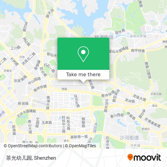 茶光幼儿园 map
