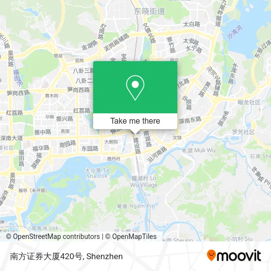 南方证券大厦420号 map