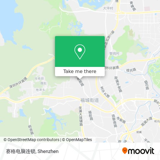 赛格电脑连锁 map