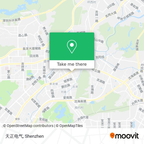 天正电气 map