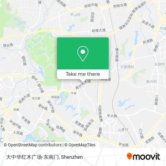 大中华红木广场-东南门 map