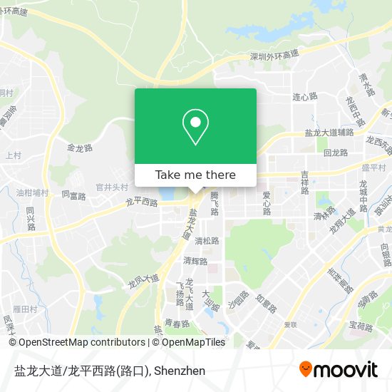 盐龙大道/龙平西路(路口) map