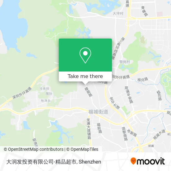 大润发投资有限公司-精品超市 map