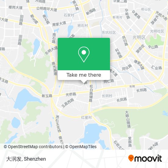 大润发 map