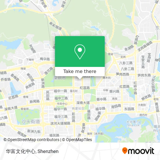 华富文化中心 map
