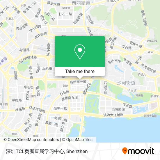 深圳TCL奥鹏直属学习中心 map