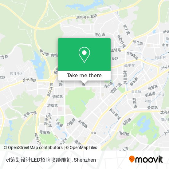cl策划设计LED招牌喷绘雕刻 map