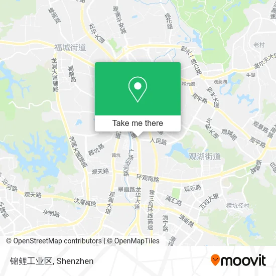 锦鲤工业区 map