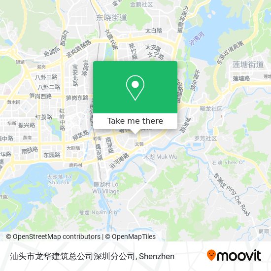 汕头市龙华建筑总公司深圳分公司 map