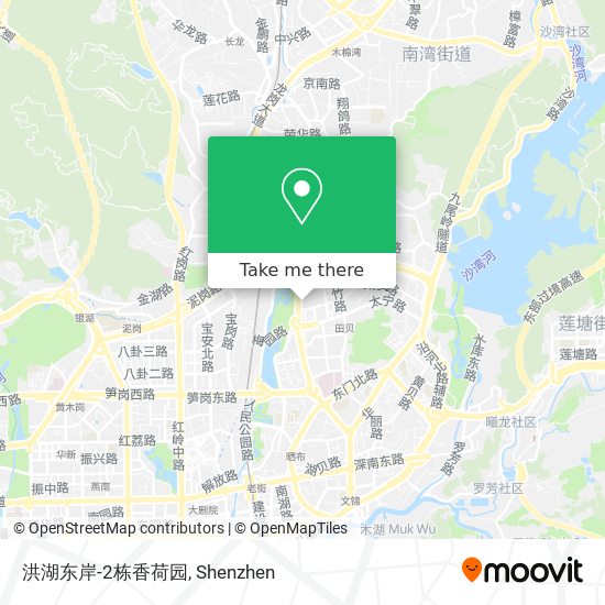 洪湖东岸-2栋香荷园 map
