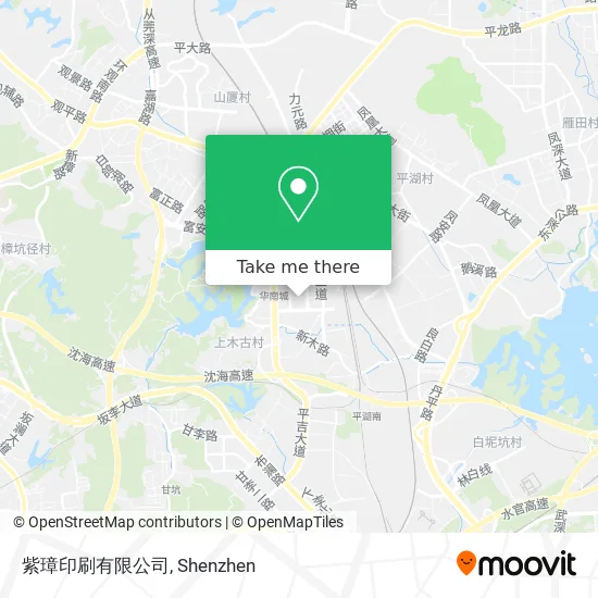 紫璋印刷有限公司 map