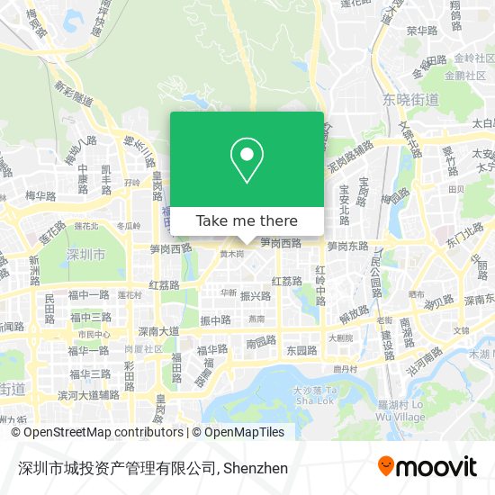 深圳市城投资产管理有限公司 map