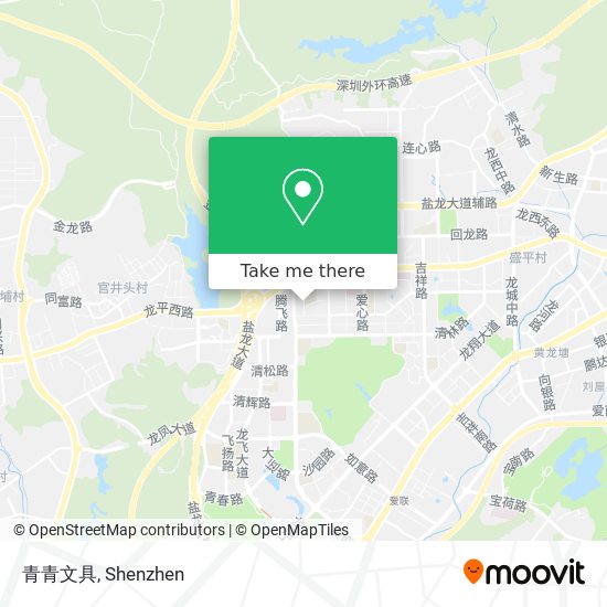 青青文具 map
