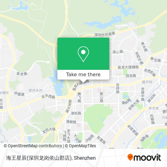 海王星辰(深圳龙岗依山郡店) map