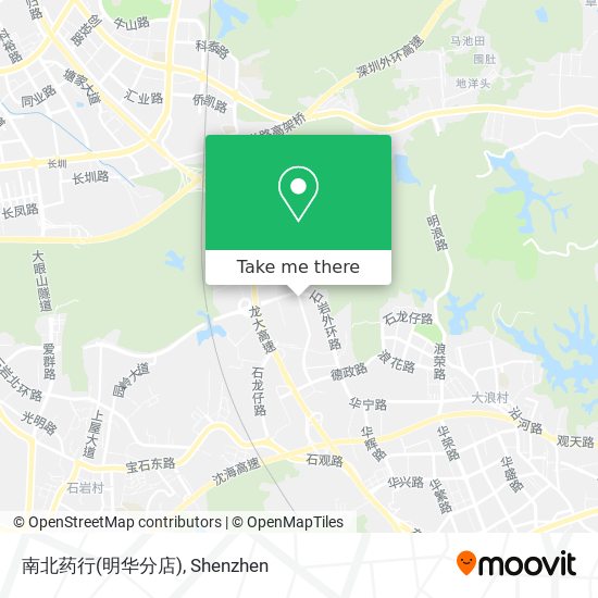 南北药行(明华分店) map