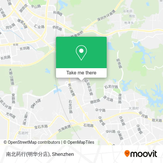 南北药行(明华分店) map