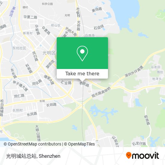 光明城站总站 map
