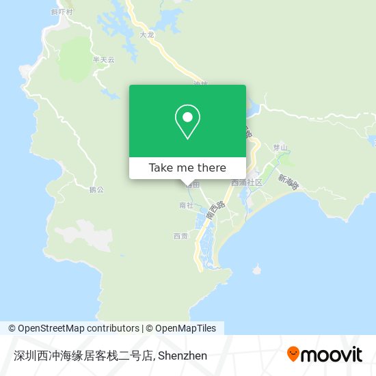 深圳西冲海缘居客栈二号店 map