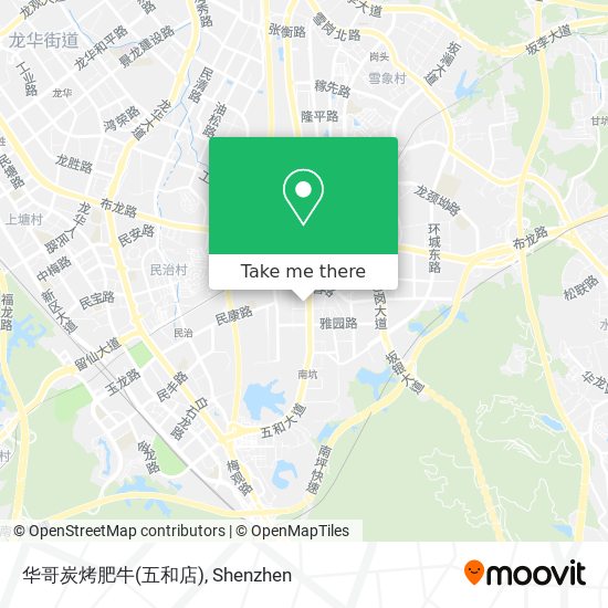 华哥炭烤肥牛(五和店) map