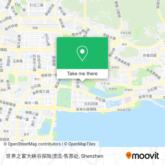 世界之窗大峡谷探险漂流-售票处 map