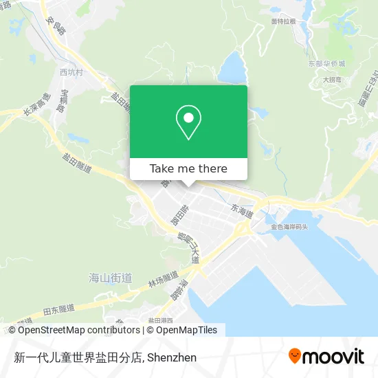 新一代儿童世界盐田分店 map