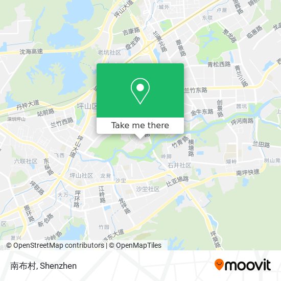 南布村 map