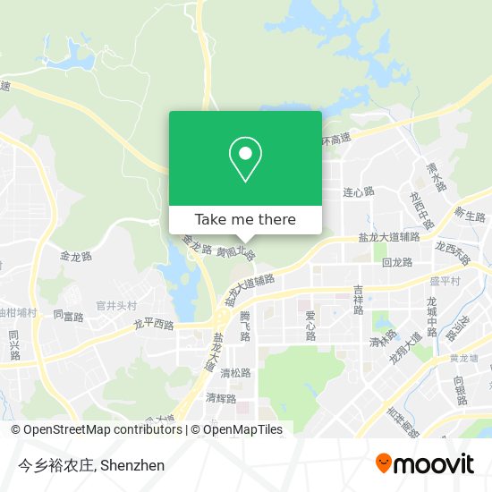今乡裕农庄 map