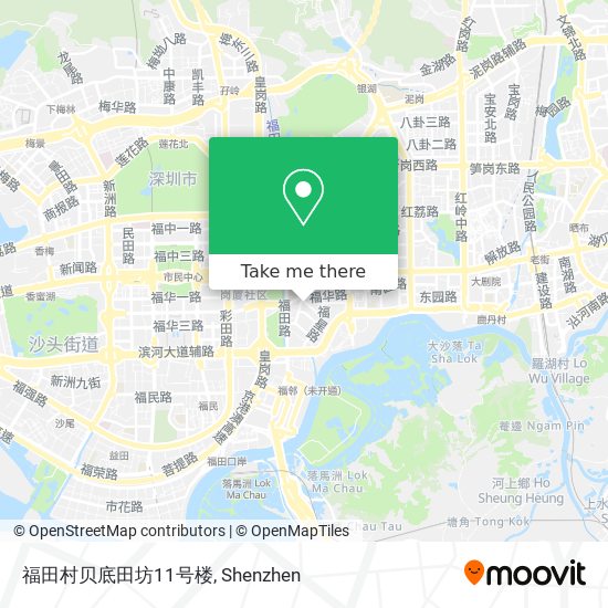 福田村贝底田坊11号楼 map