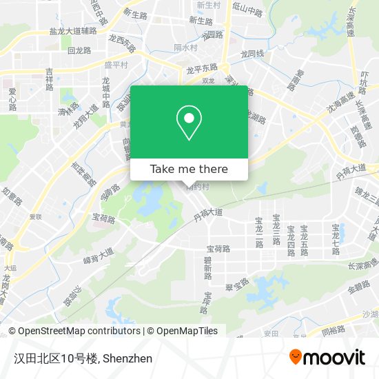 汉田北区10号楼 map