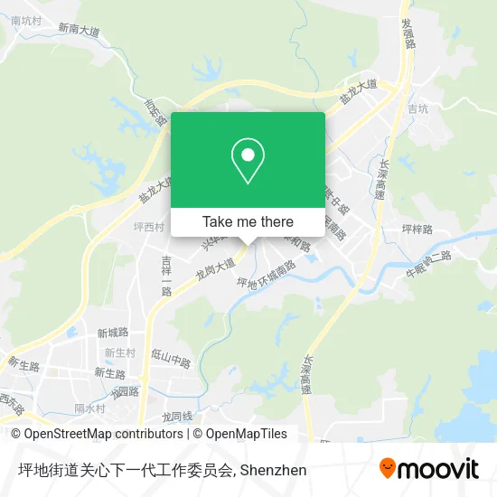 坪地街道关心下一代工作委员会 map