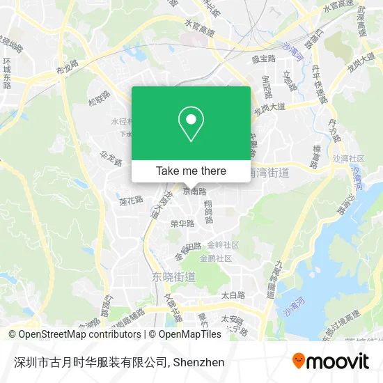 深圳市古月时华服装有限公司 map