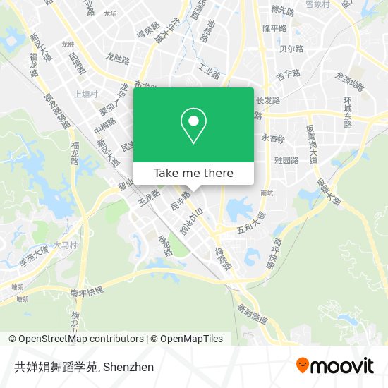 共婵娟舞蹈学苑 map