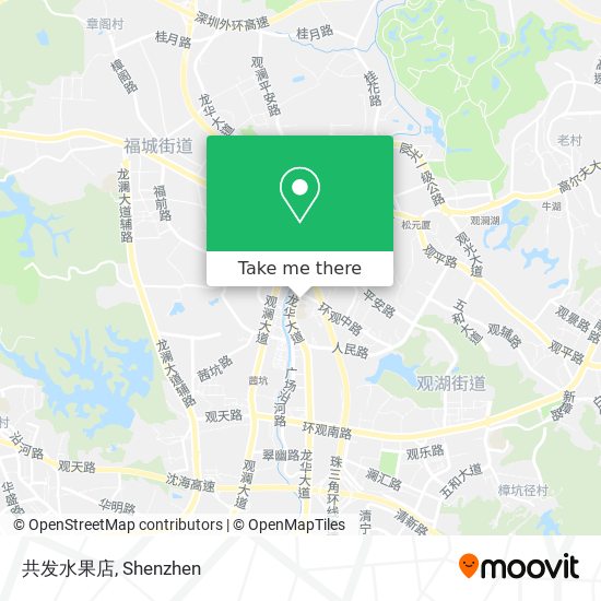 共发水果店 map