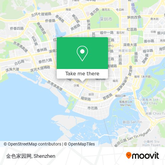 金色家园网 map