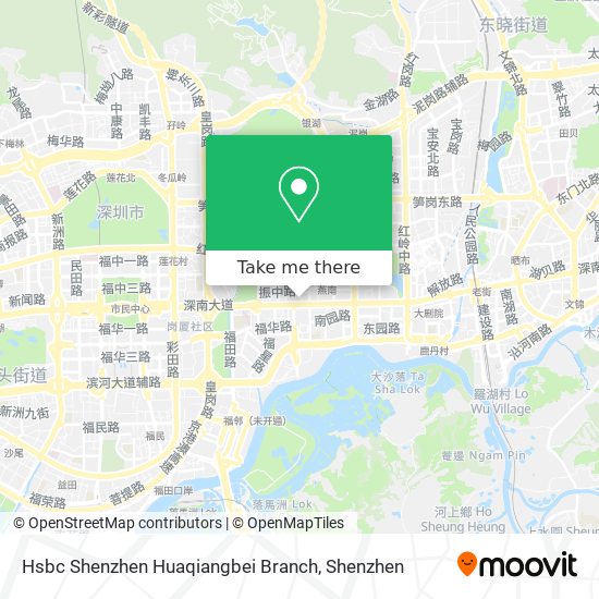 Hsbc Shenzhen Huaqiangbei Branch map
