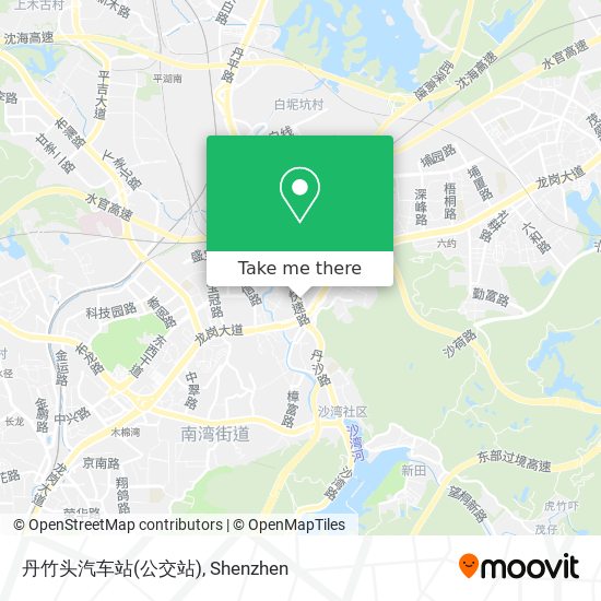 丹竹头汽车站(公交站) map