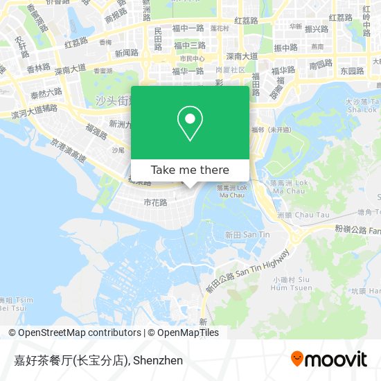 嘉好茶餐厅(长宝分店) map