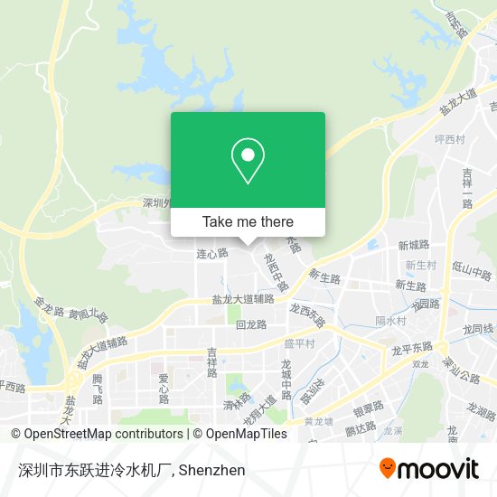 深圳市东跃进冷水机厂 map