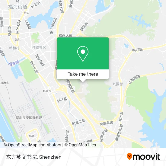 东方英文书院 map