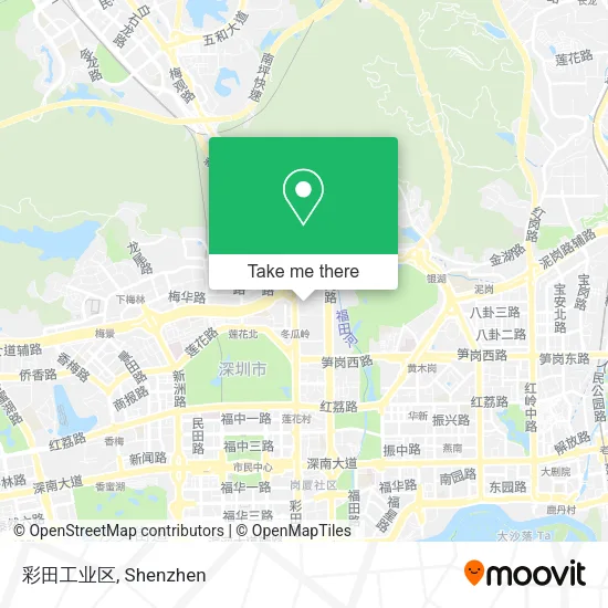 彩田工业区 map