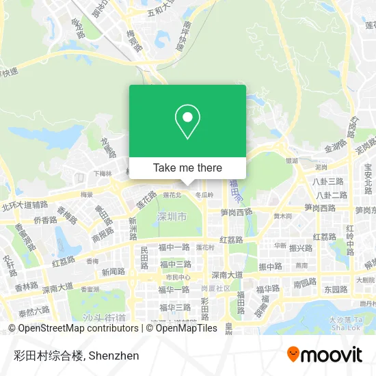 彩田村综合楼 map