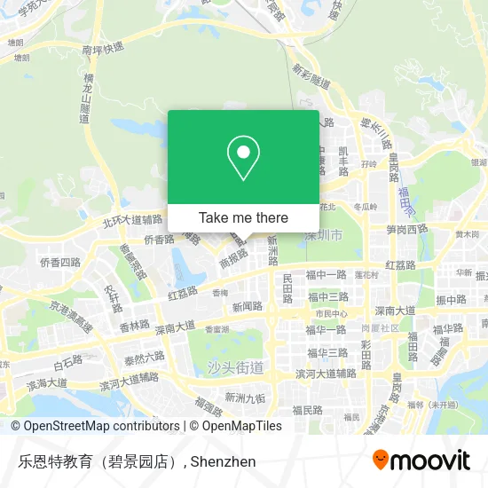 乐恩特教育（碧景园店） map