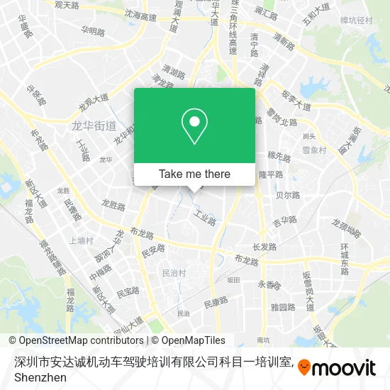 深圳市安达诚机动车驾驶培训有限公司科目一培训室 map