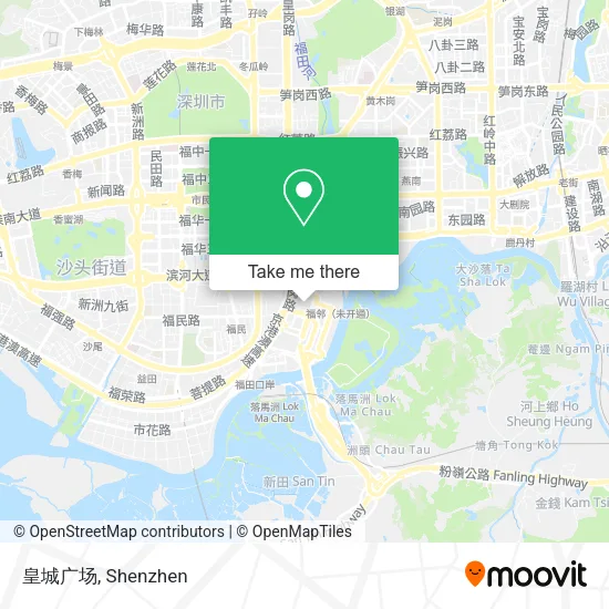 皇城广场 map