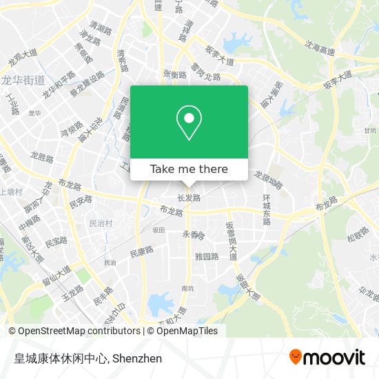 皇城康体休闲中心 map